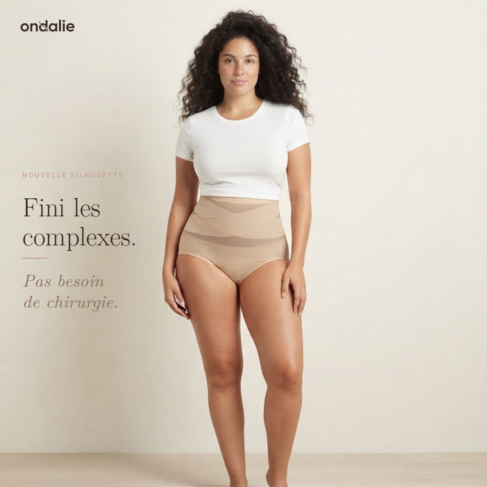 Culotte gainante Ondalie, coloris nude