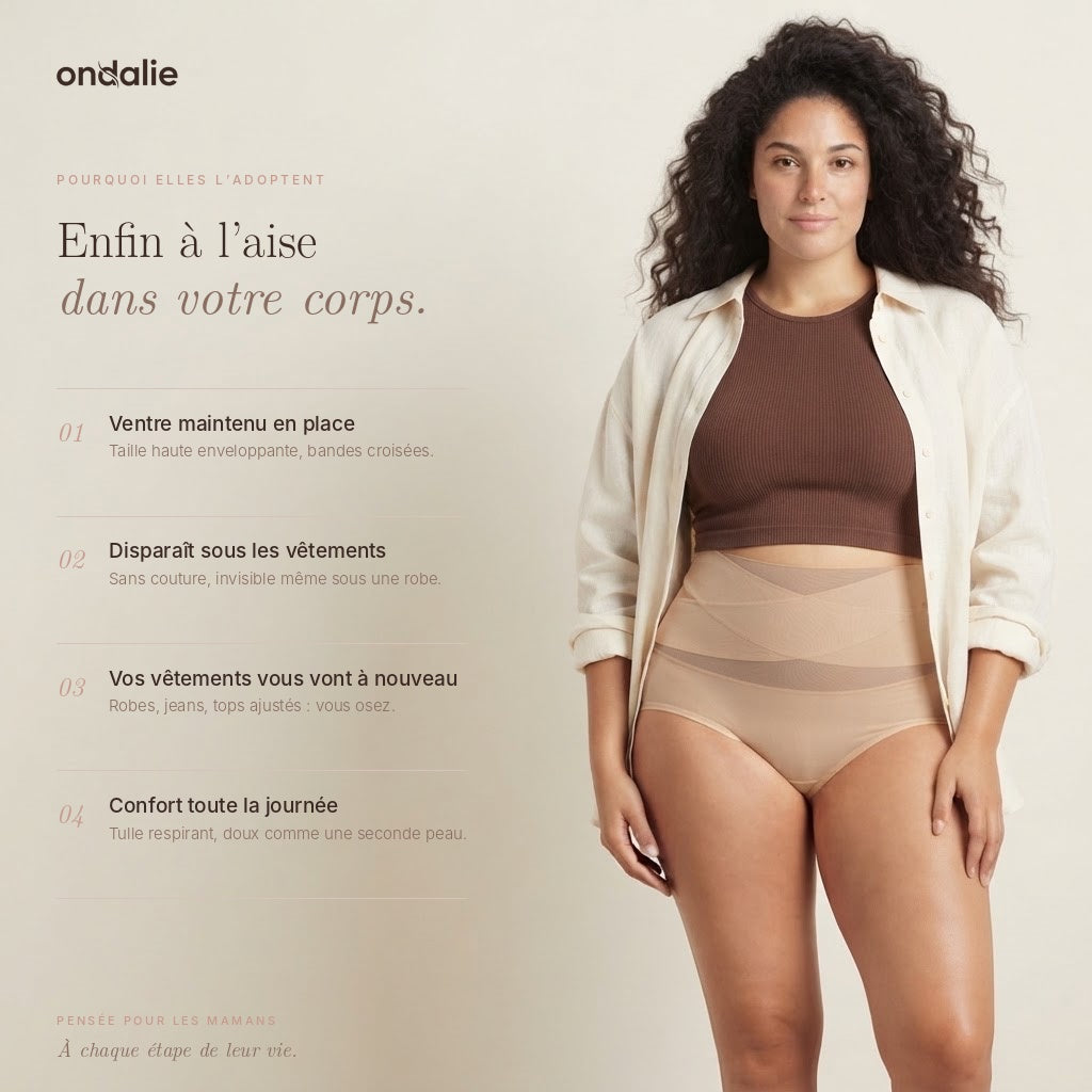 Culotte gainante Ondalie portée